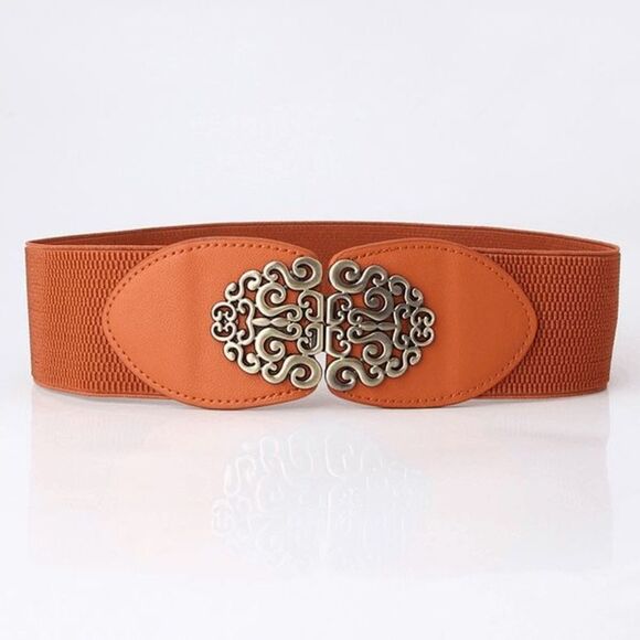 2/$21 26.5 Inch Female Brown Fashionable Vintage Style Belt - Picture 1 of 2